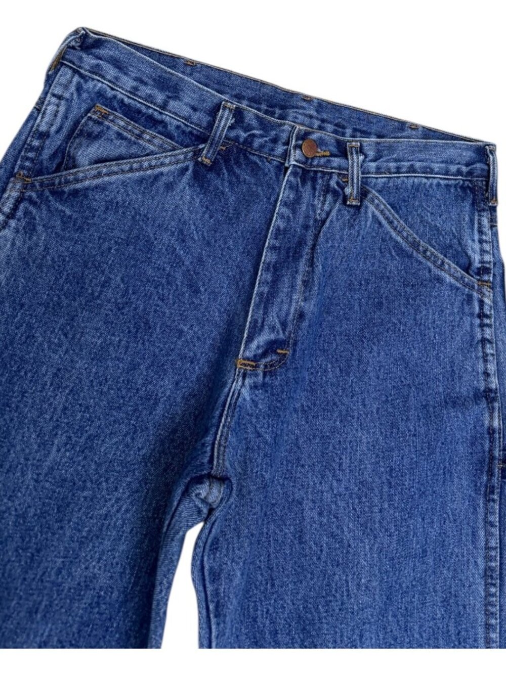 ROUNDHOUSE VINTAGE Jeans 90s Retro Heavy Denim Pants Mens 30x28 - Picture 6 of 7
